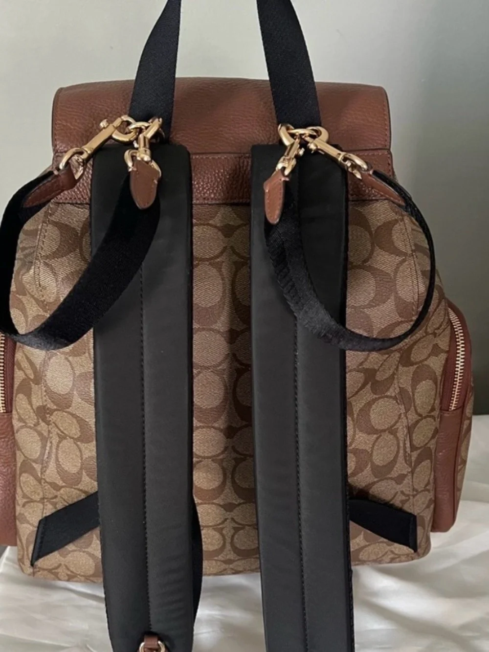 Coach Baby Backpack Diaper Bag  In Signature Canvas